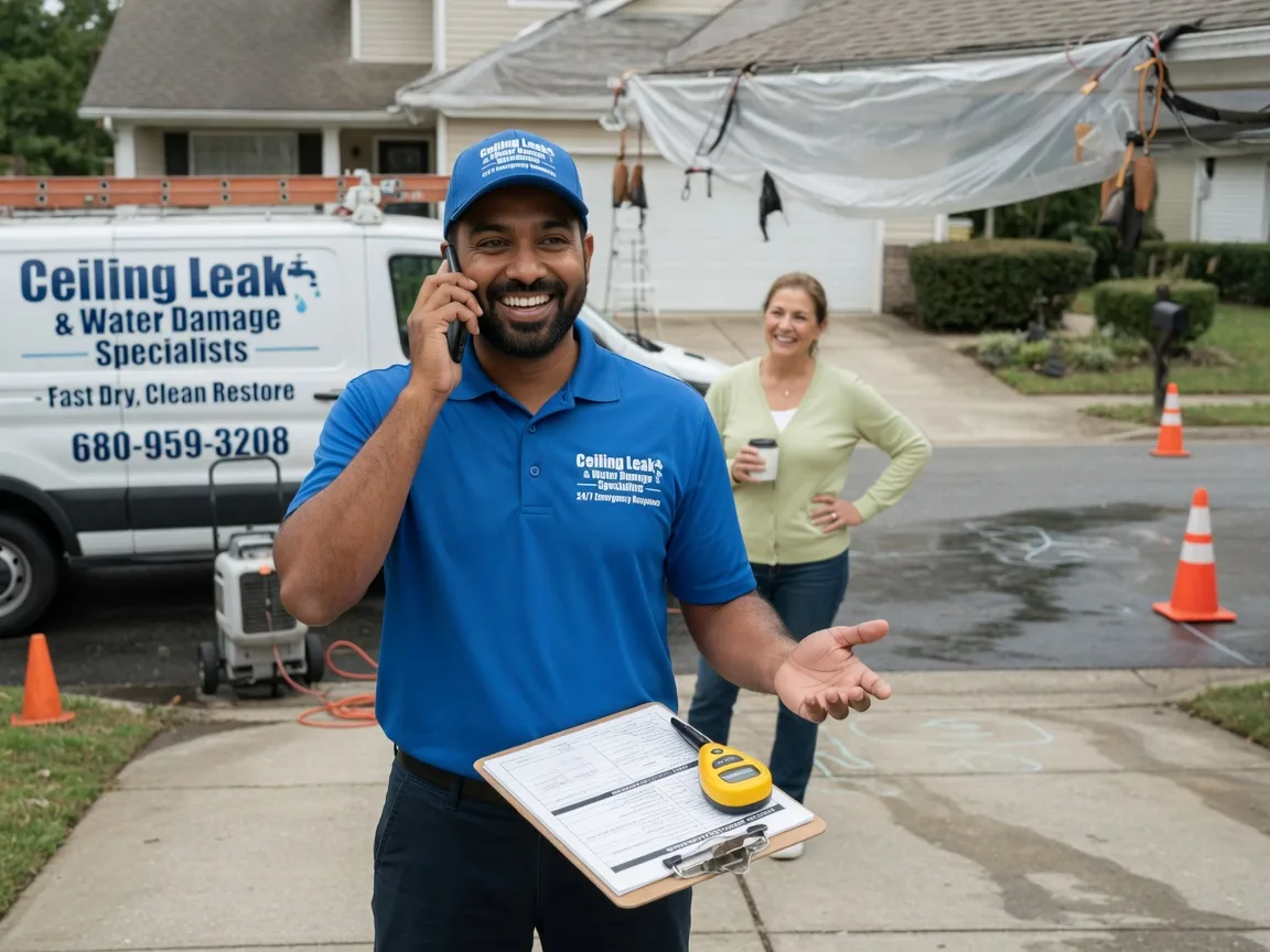 Ceiling Leak Cleanup Sharples, WV FAQs